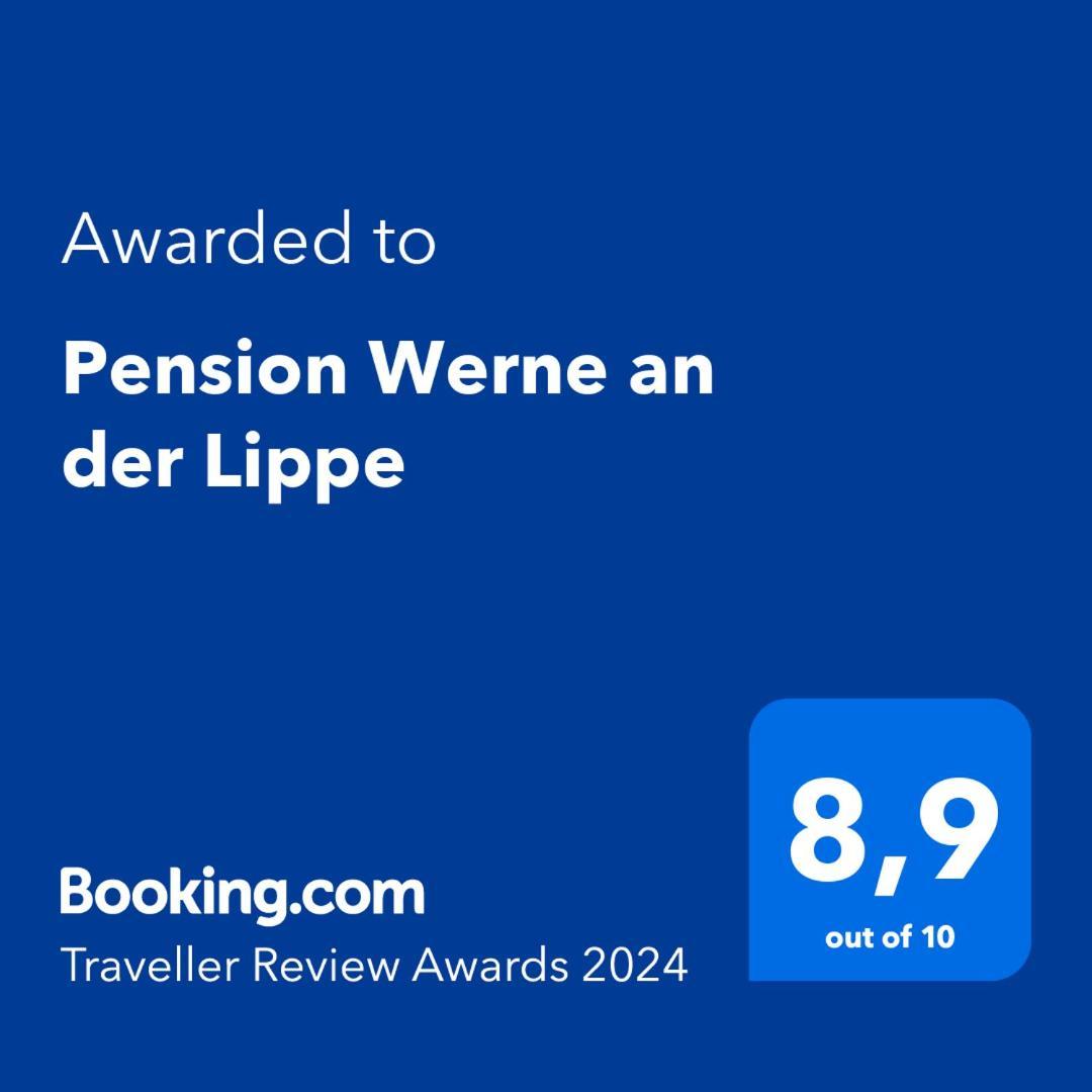 Pension Werne An Der Lippe Exterior foto